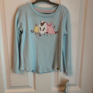 New With Tag John Deere 3T Toddler Farm Friends Long Sleeve T-Shirt